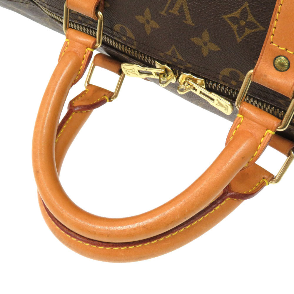 LOUIS VUITTON Boston Duffel bag M41414 Monogram canvas Brown Monogram Keepall bandouliere55