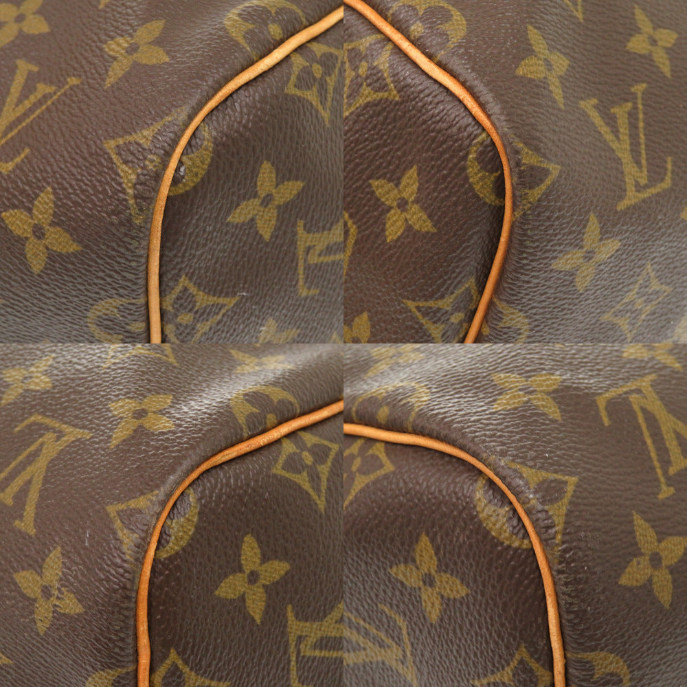 LOUIS VUITTON Boston Duffel bag M41414 Monogram canvas Brown Monogram Keepall bandouliere55