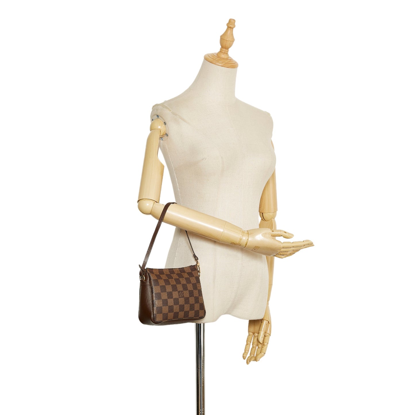 Louis Vuitton Damier Ebene Trousse Pochette Handbag