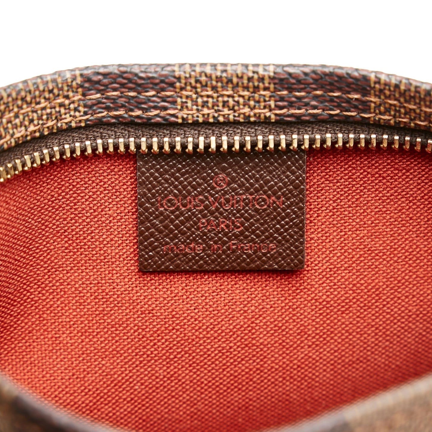 Louis Vuitton Damier Ebene Trousse Pochette Handbag