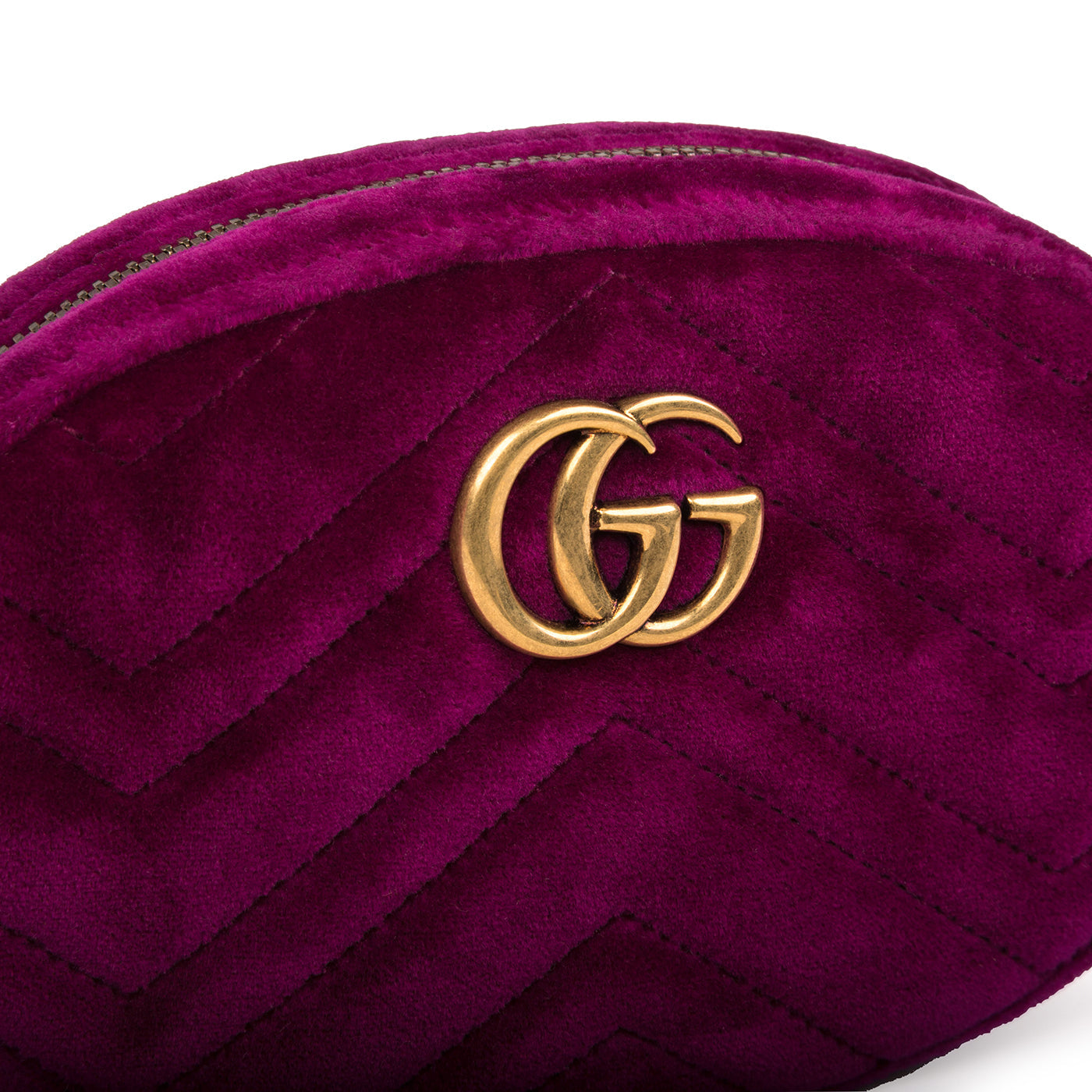 Gucci Marmont Belt Bag Fuchsia