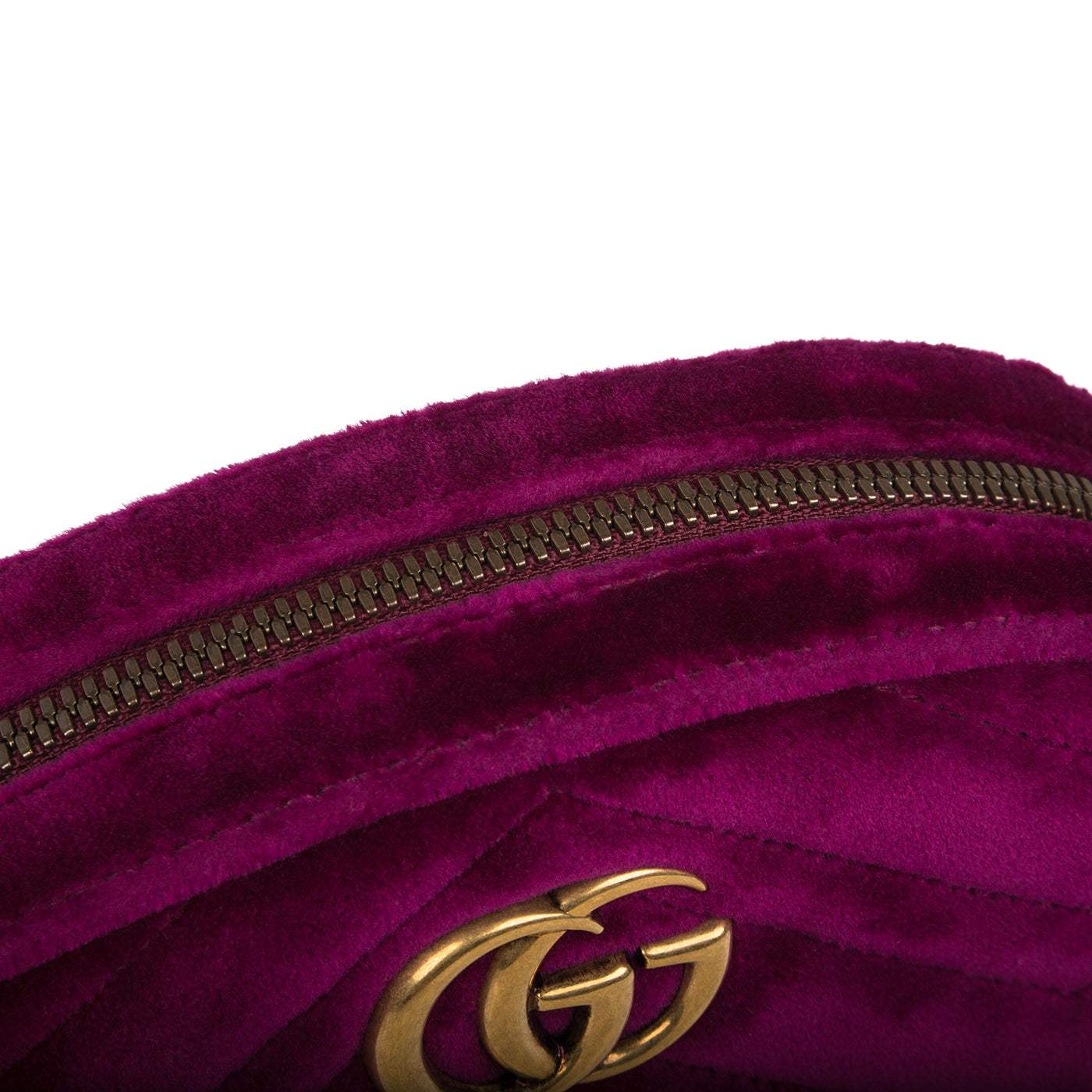 Gucci Marmont Belt Bag Fuchsia