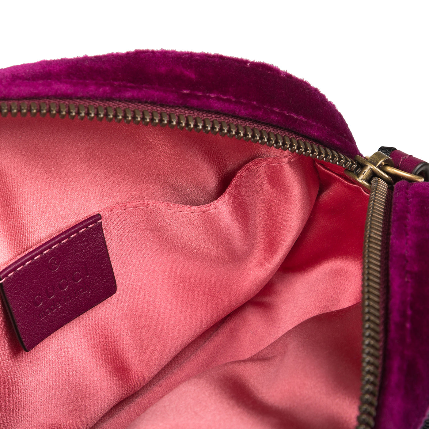 Gucci Marmont Belt Bag Fuchsia