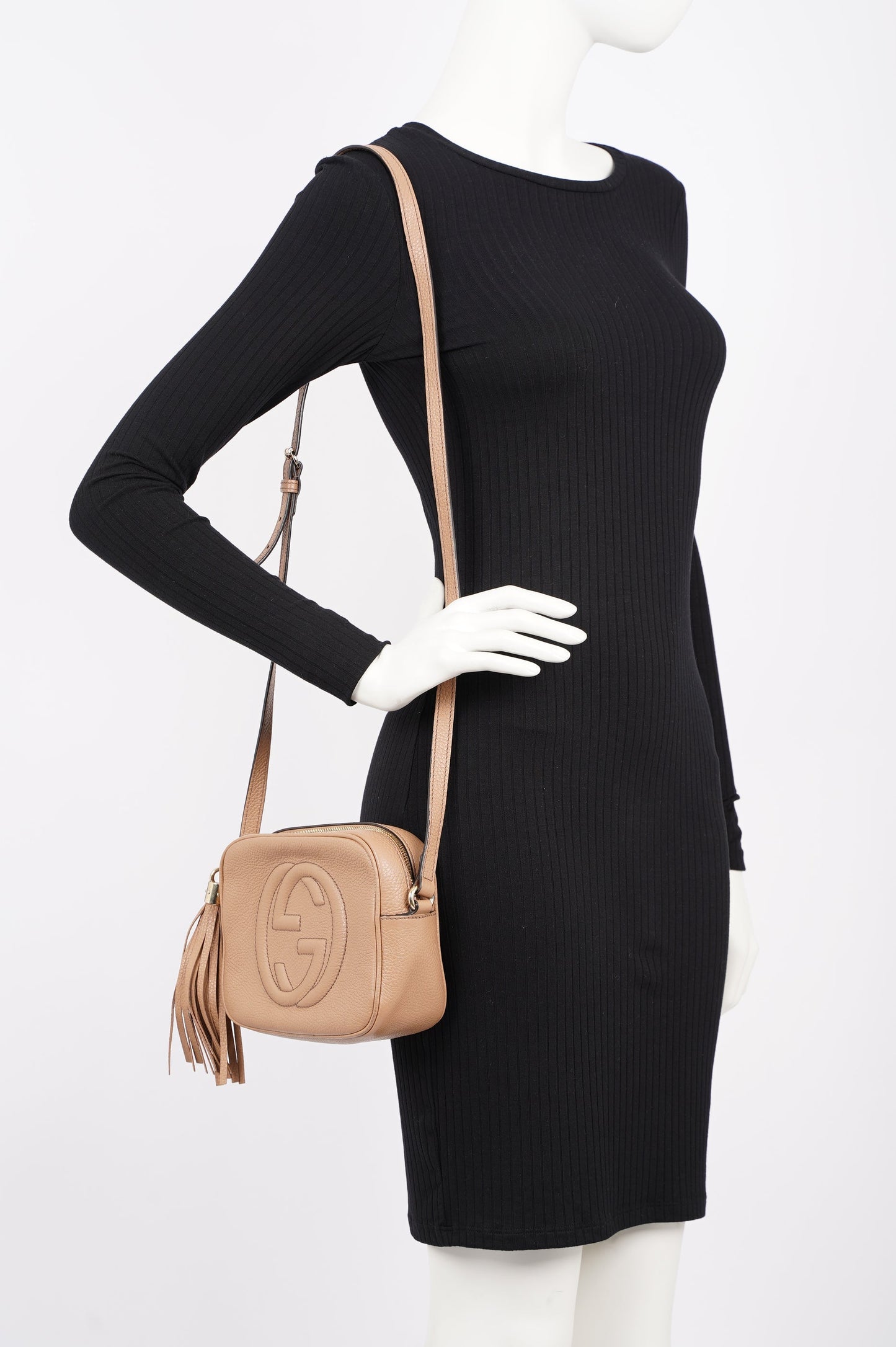 Gucci Womens Soho Disco Nude Small