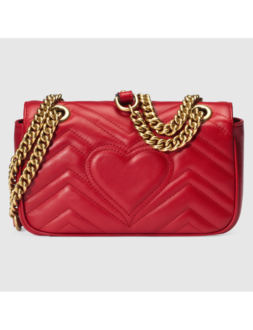 Gucci GG Marmont Series Quilted Mini Shoulder Bag