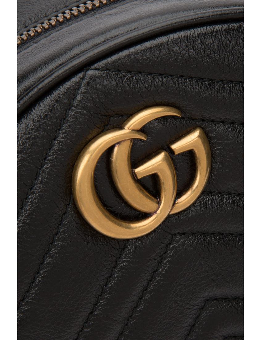 Gucci GG Marmont Series Round Mini Shoulder Bag