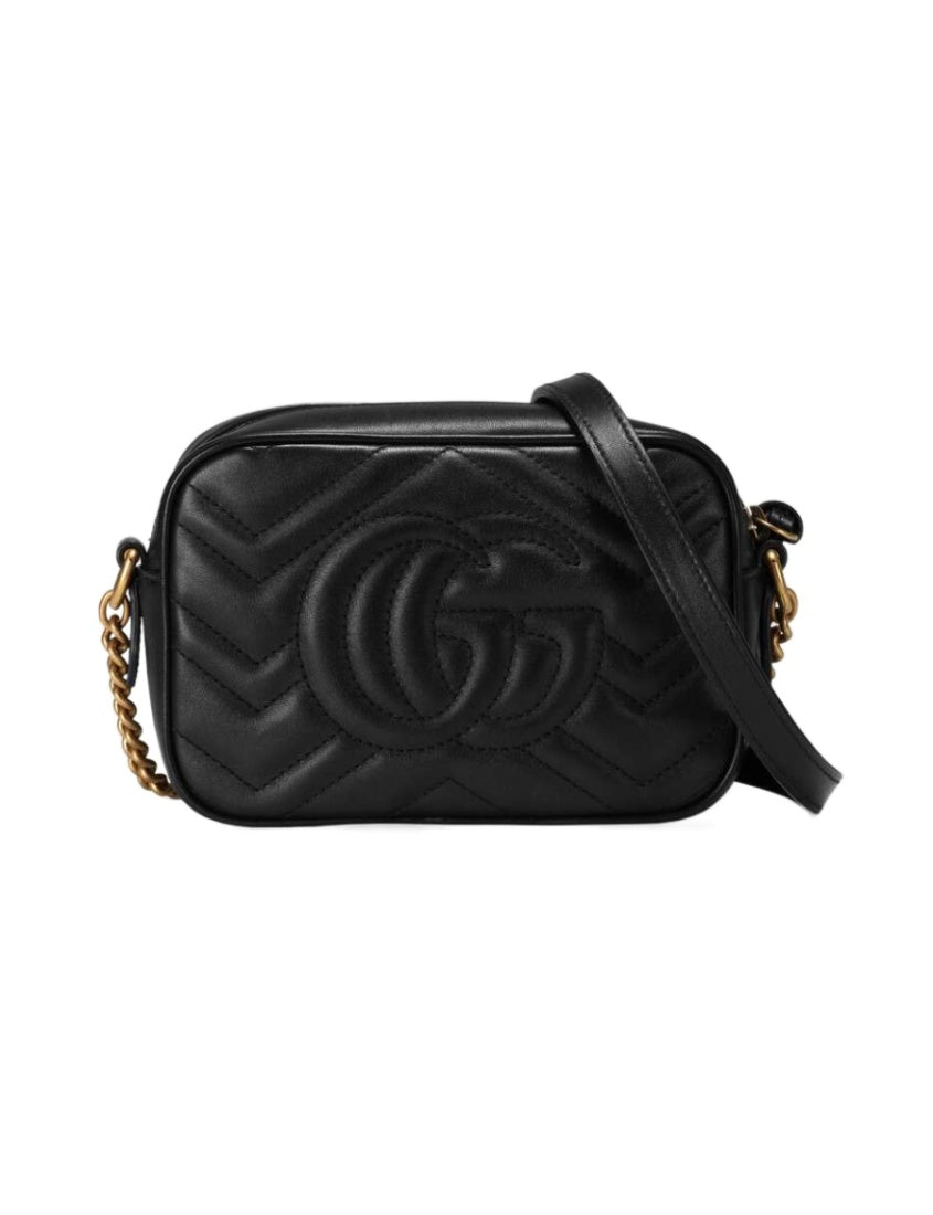 Gucci GG Marmont Collection Quilted Mini Handbag