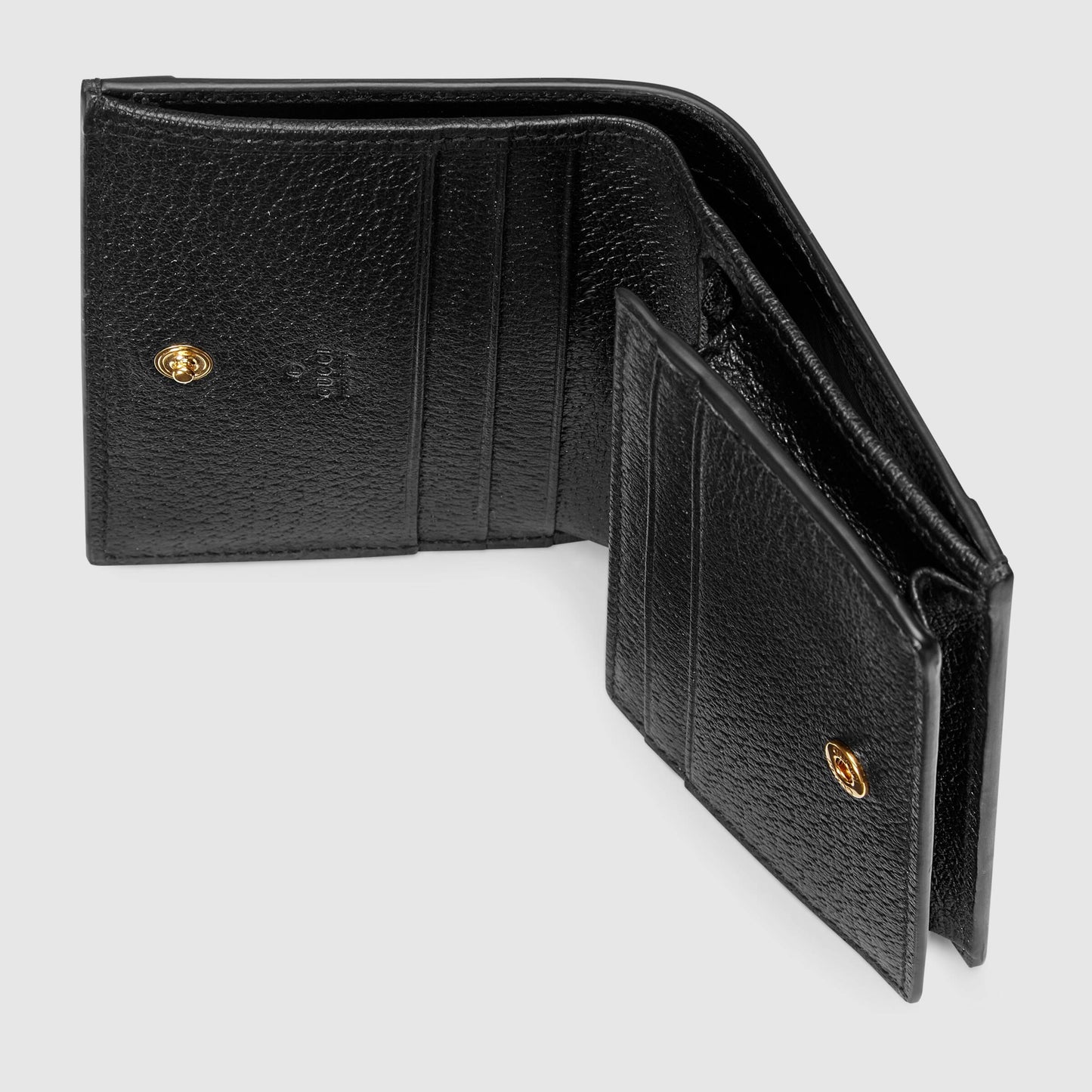 Gucci Ophidia Leather  Case Wallet Black