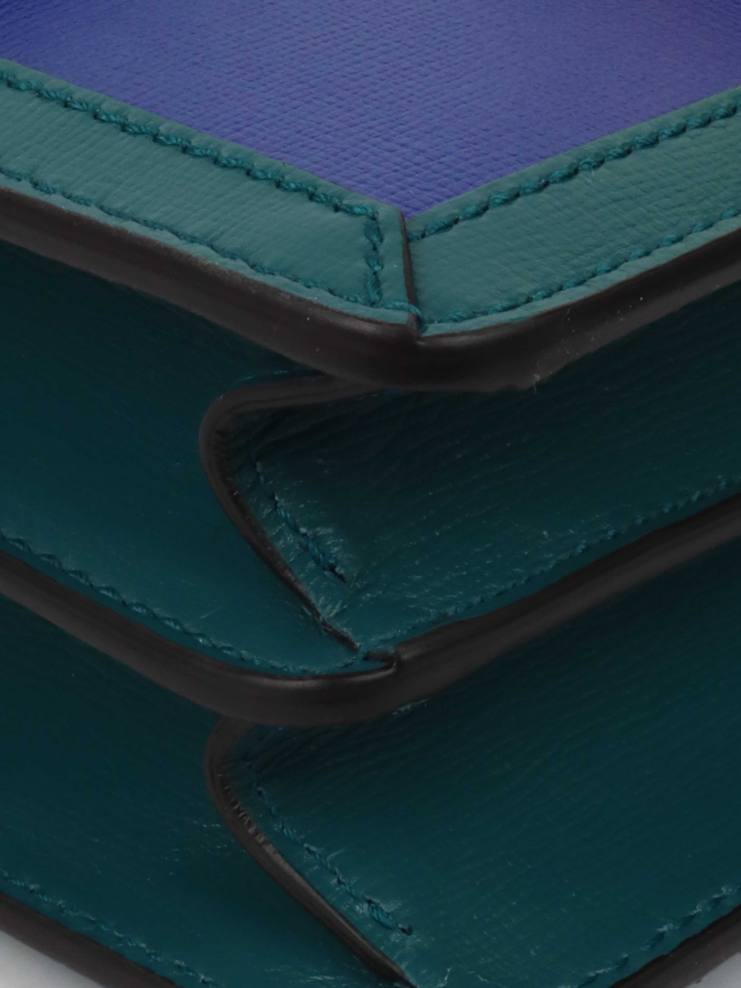 Gucci Limited Edition Green and Blue Dionysus Shoulder Bag *