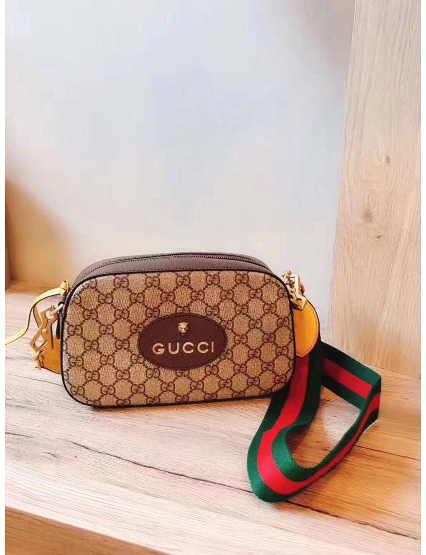 Gucci Neo Vintage GG Supreme Canvas Messenger Bag