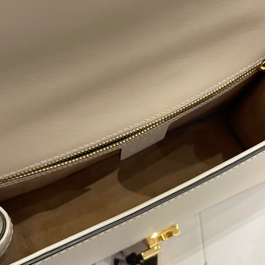 Gucci Sylvie Shoulder Bag Leather