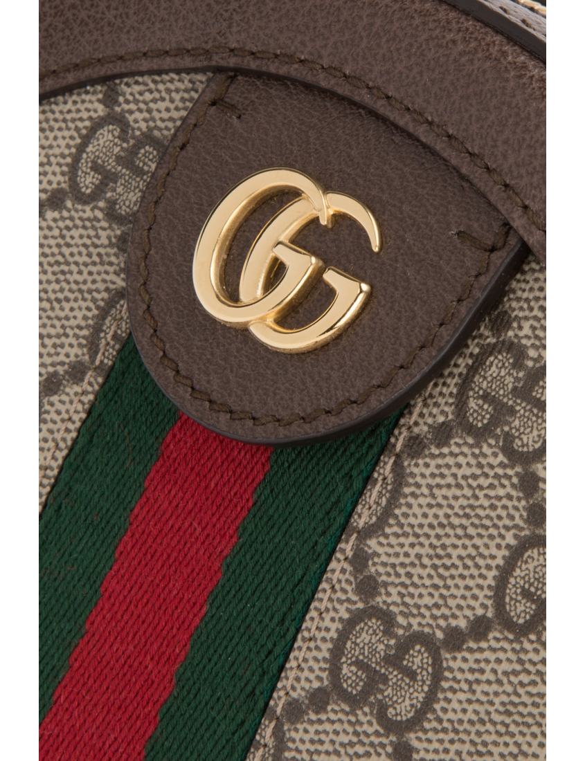 Gucci Ophidia Series GG Round Mini Shoulder Bag