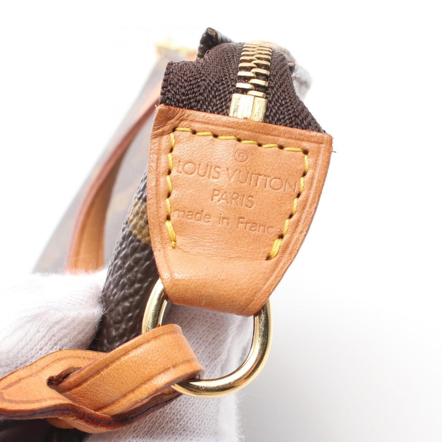 Louis Vuitton  Monogram Monogram Coated Canvas Leather Handbag