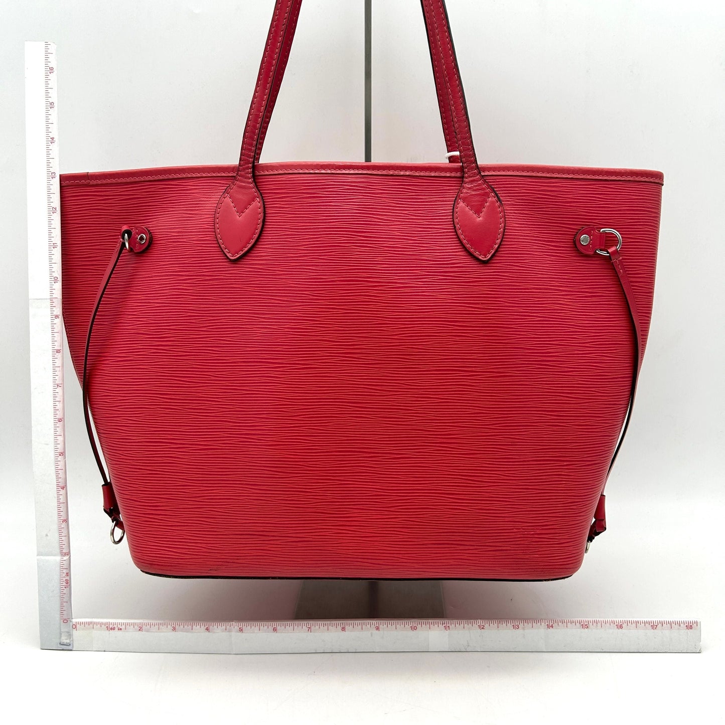 Louis Vuitton Coquelicot Epi Leather Neverfull LA11041