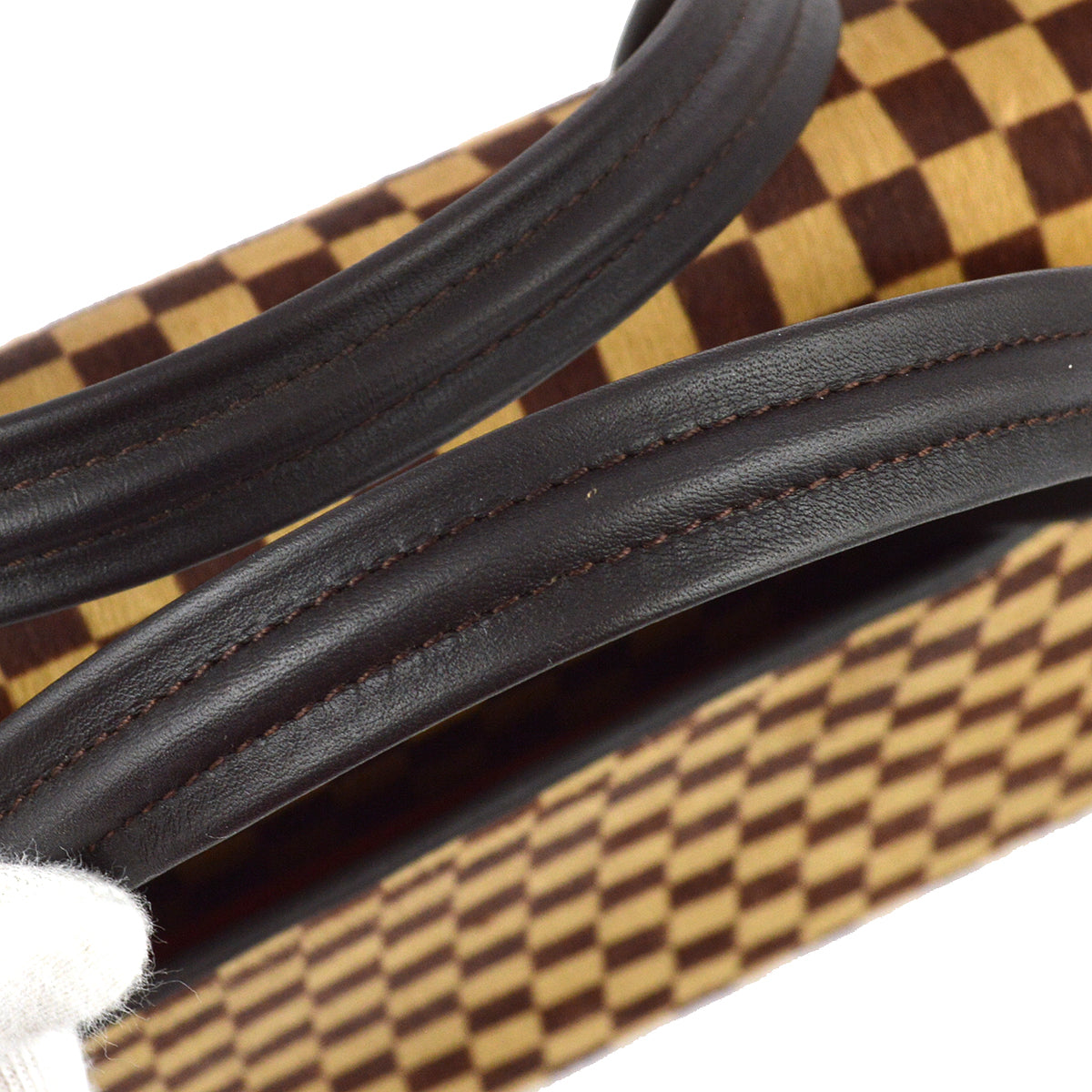 Louis Vuitton 2001 Damier Sauvage Lion HandBag M92131