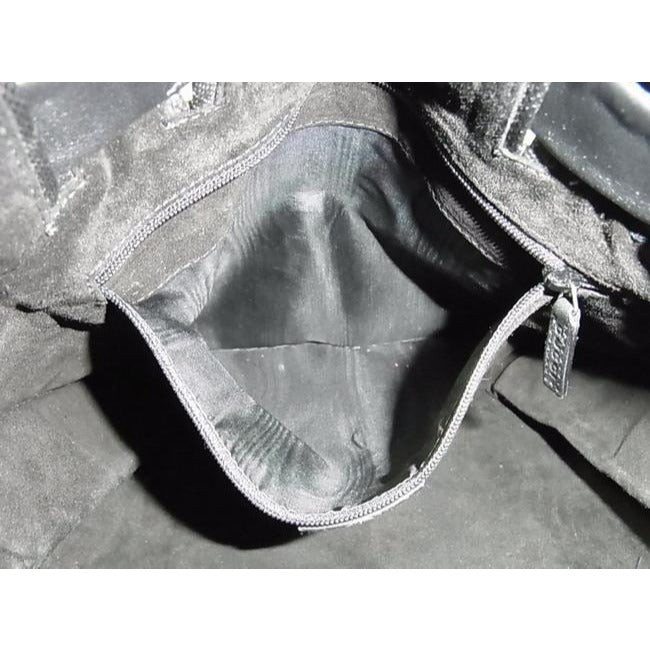 Gucci vintage Tom Ford black snakeskin leather drawstring top bucket bag