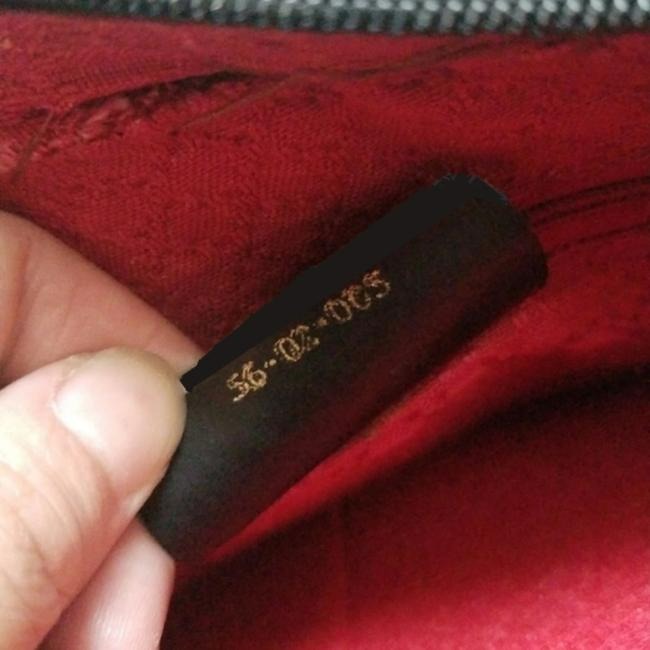 Gucci Ophidia Shoulder Guccissima Canvasleather Crossbodyshoulder With Stripe Black Logo Printred An