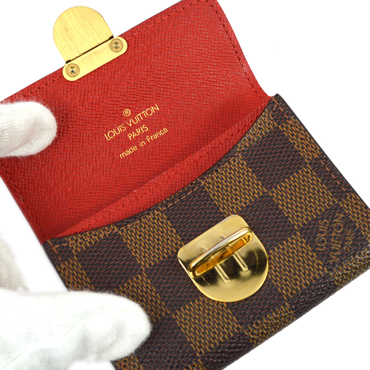 Louis Vuitton 2005 Damier Porte Monnaie Koala N60004