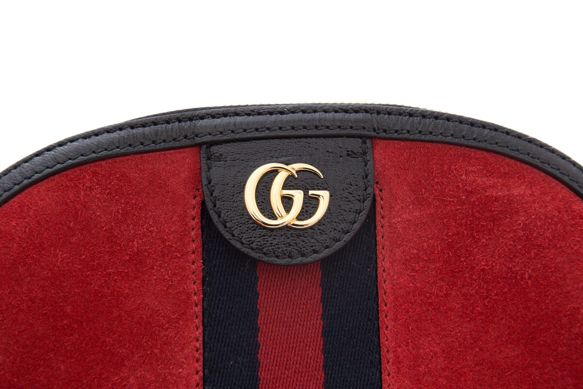 Gucci Red Ophidia Shoulder Bag