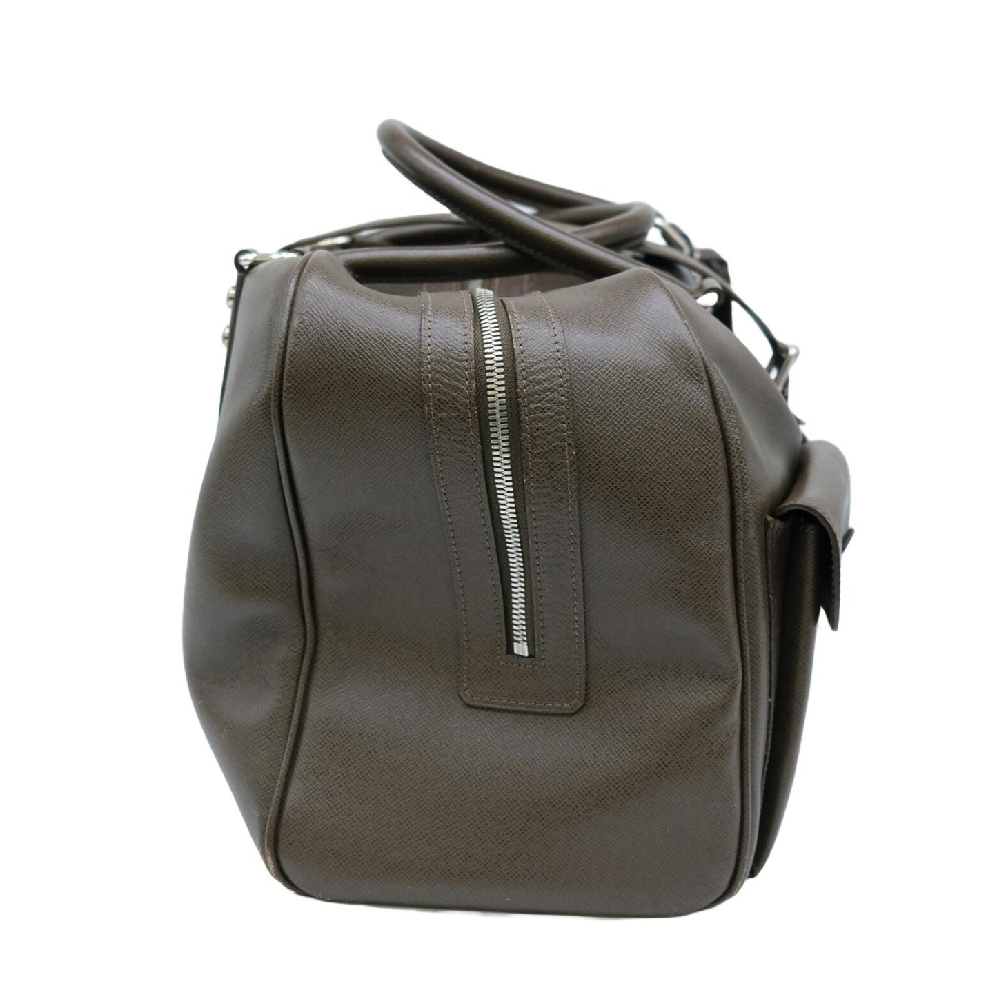 Louis Vuitton    Grizzly Taiga Leather Handbag