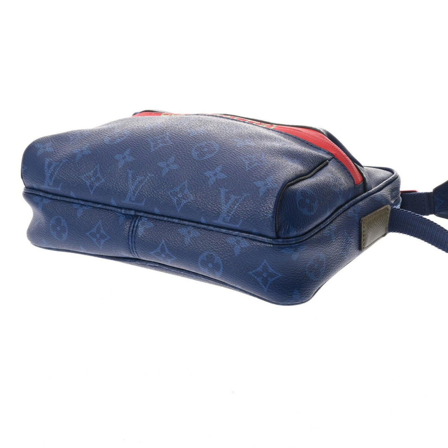 Louis Vuitton blue Galle Messenger Bag
