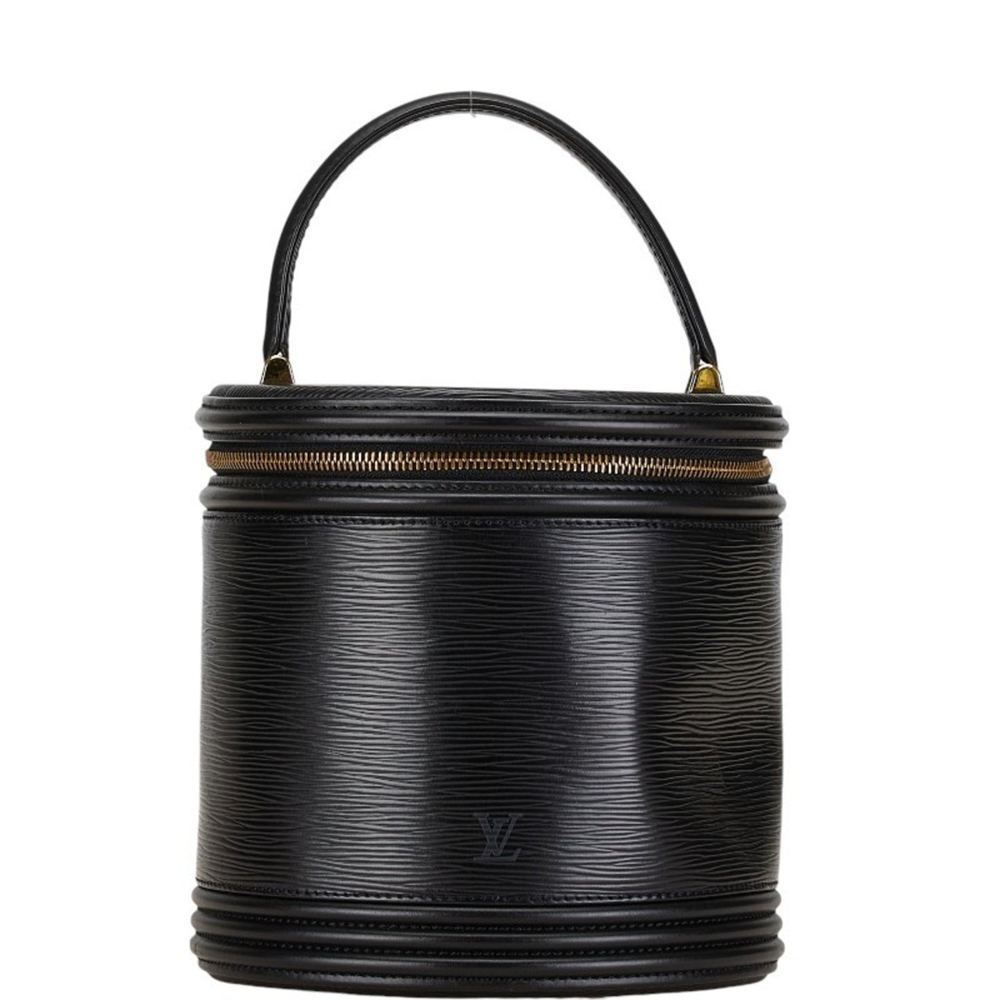 Louis Vuitton  Noir Leather Handbag Vanity Bag