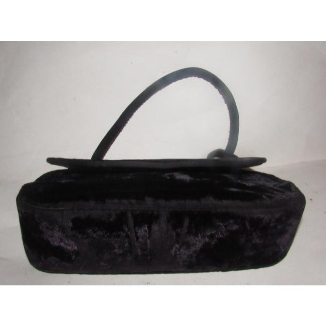 Gucci Vintage Pursesdesigner Purses Black Velvet Shoulder Bag