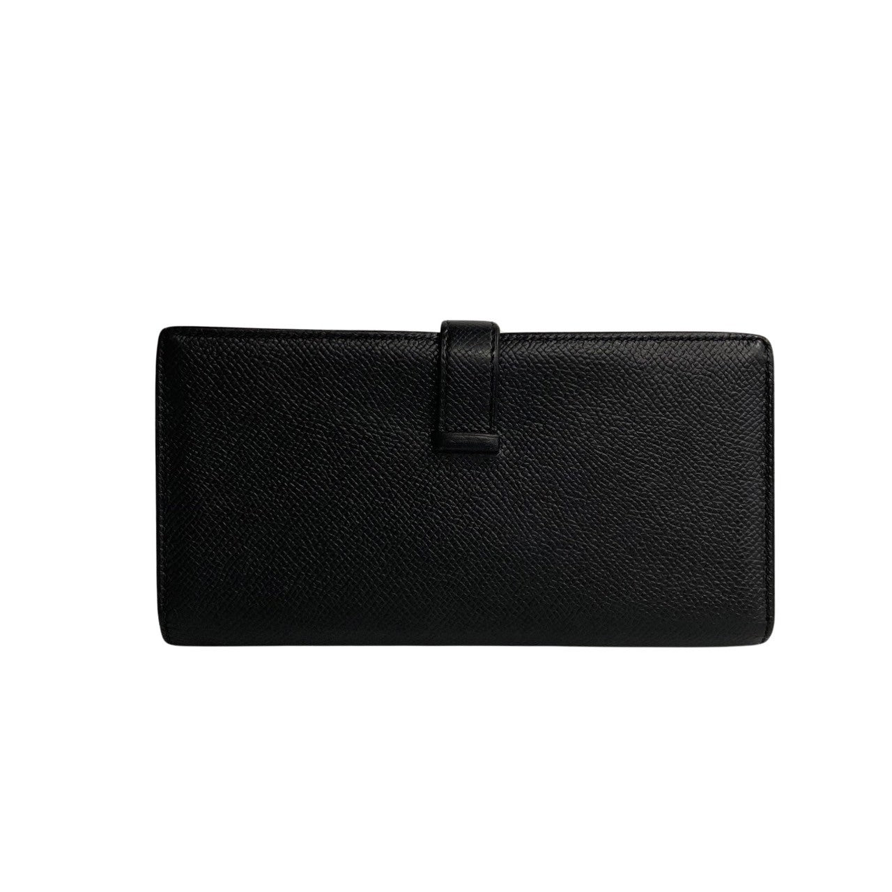 HERMES Long Wallet Purse Epsom black Beansufla
