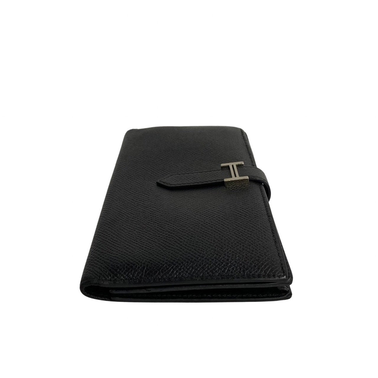 HERMES Long Wallet Purse Epsom black Beansufla