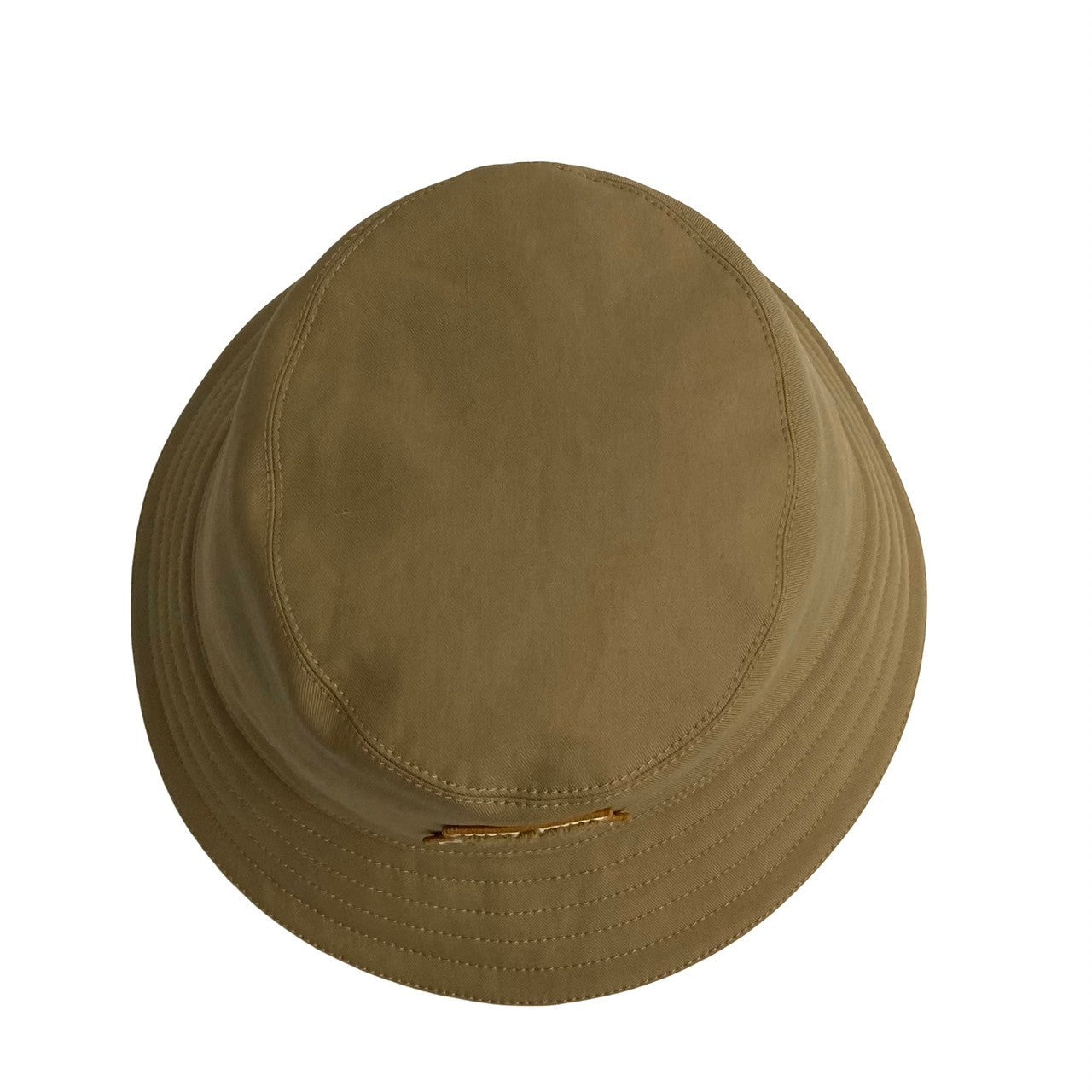 HERMES hat cotton Brown Hermes Bob Harper H Series Bucket Hat
