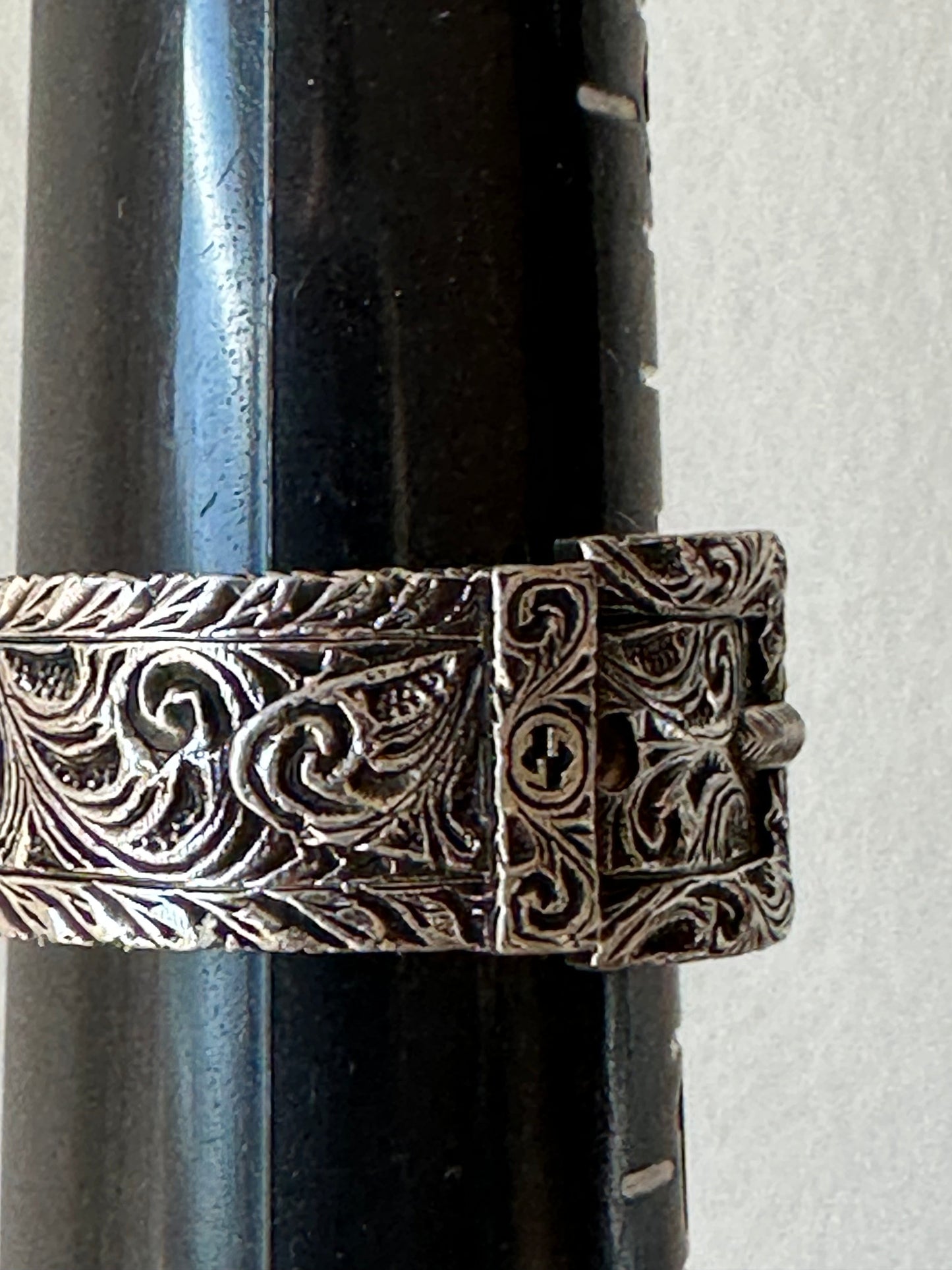 Gucci Metallic Garden Silver Ring in Sterling Silver 925