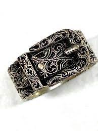Gucci Metallic Garden Silver Ring in Sterling Silver 925
