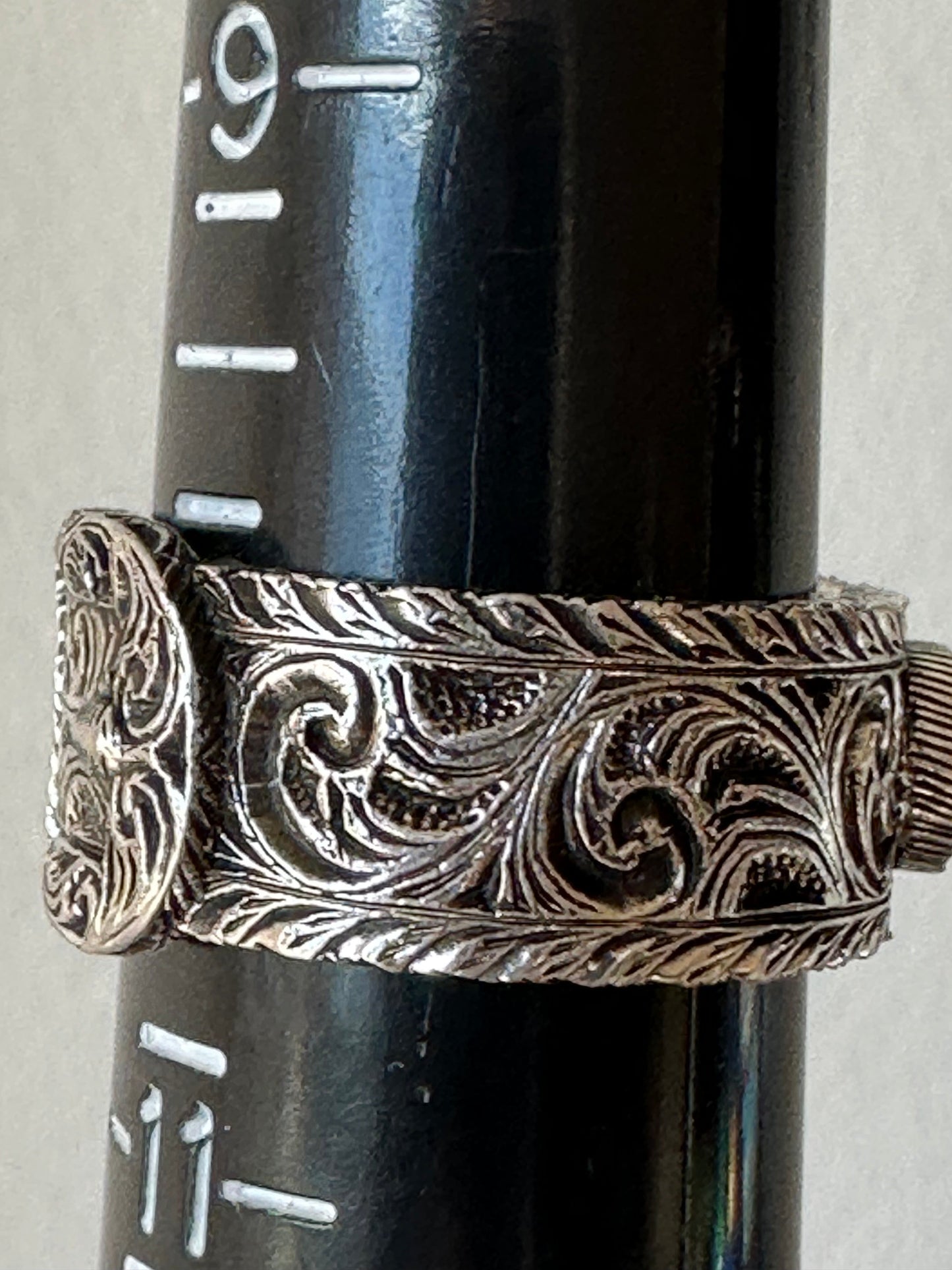 Gucci Metallic Garden Silver Ring in Sterling Silver 925