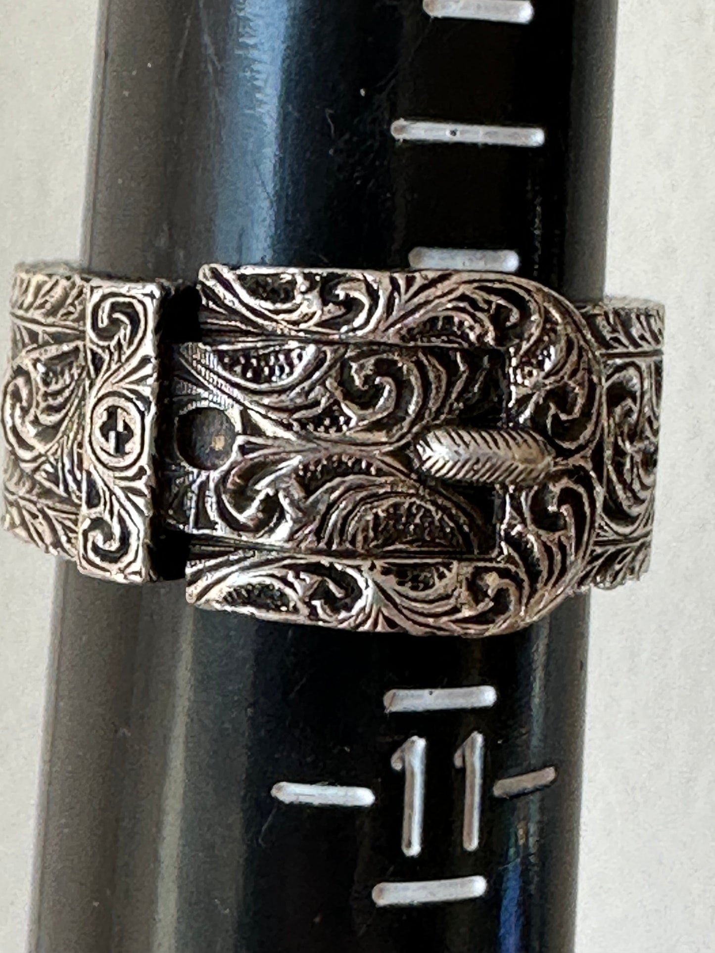 Gucci Metallic Garden Silver Ring in Sterling Silver 925