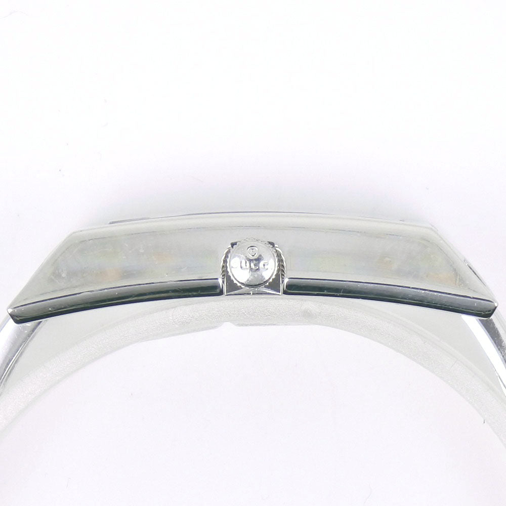 GUCCI Watches Quartz 110 Stainless Steel pink 3P diamond Pink shell dial Women Used