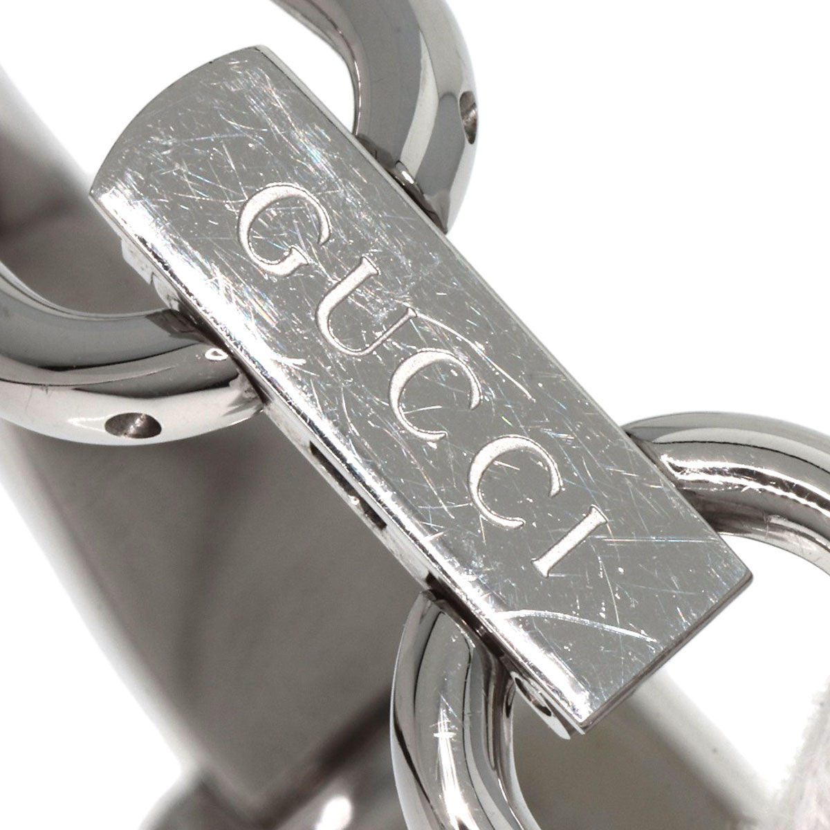 GUCCI Watches Quartz 1500L Stainless Steel Silver Square face Pink shell dial