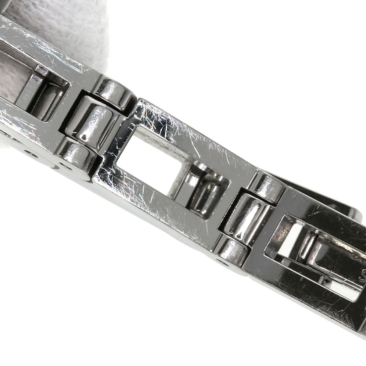 GUCCI Watches Quartz 3900L Stainless Steel , Stainless Steel Silver Square face Silver dial Women Used