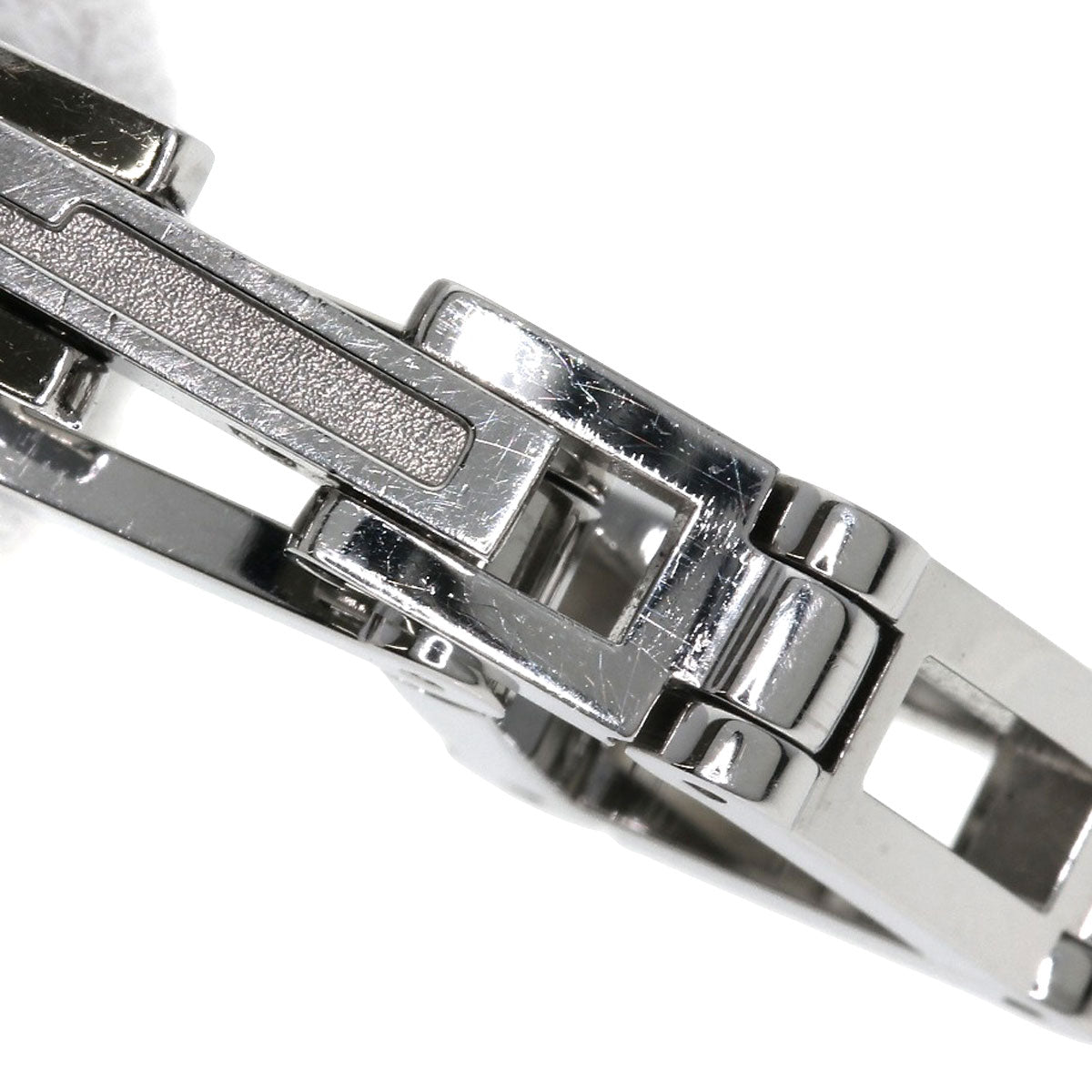 GUCCI Watches Quartz 3900L Stainless Steel , Stainless Steel Silver Square face Silver dial Women Used