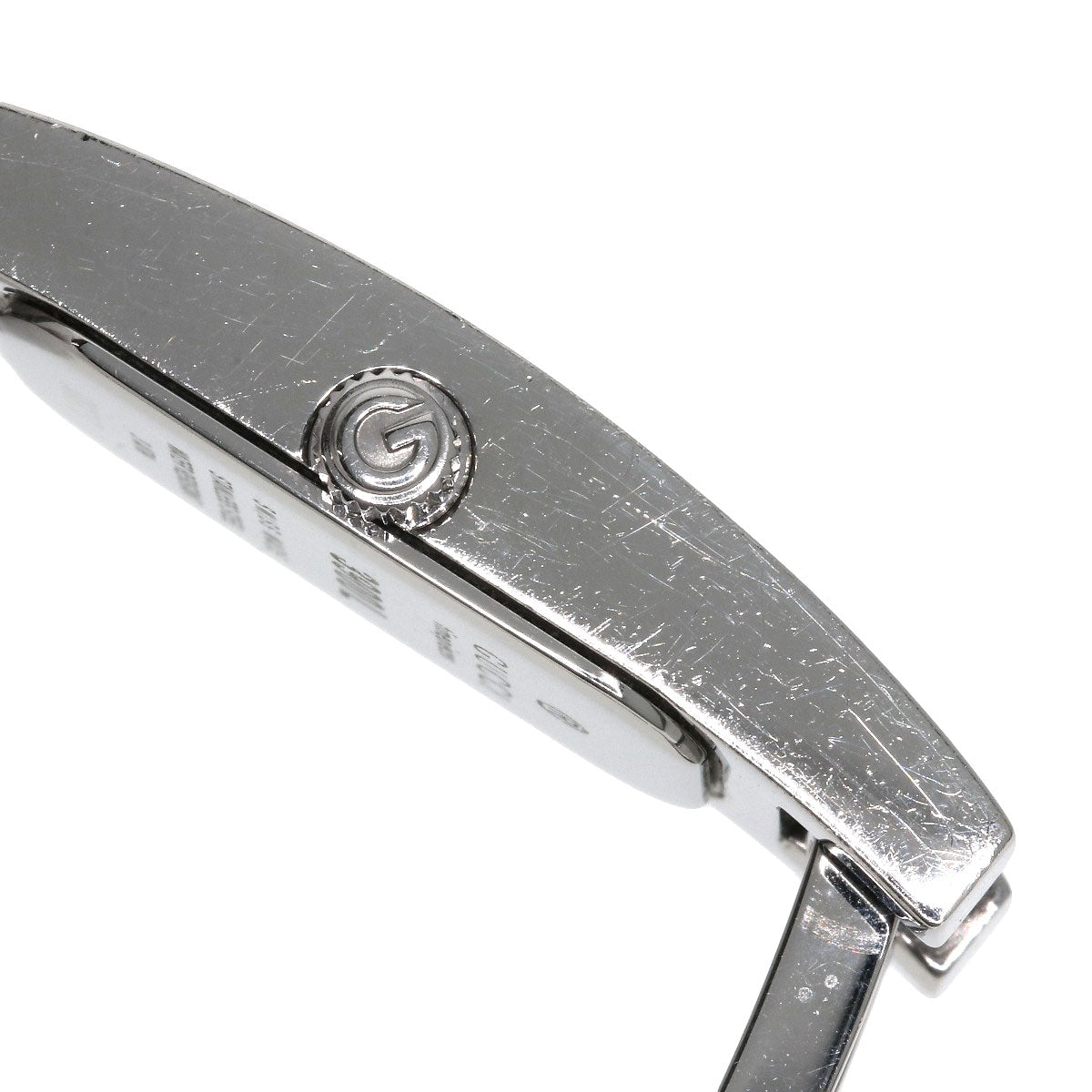 GUCCI Watches Quartz 3900L Stainless Steel , Stainless Steel Silver Square face Silver dial Women Used