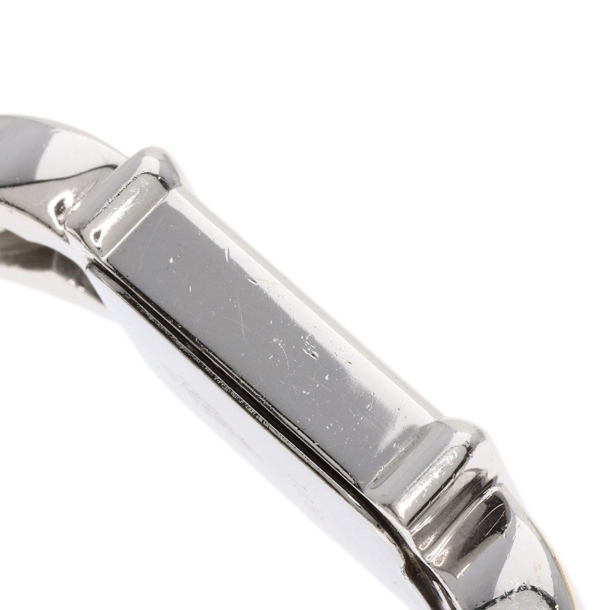 GUCCI Watches Quartz 1800L Stainless Steel Silver Square face white dial