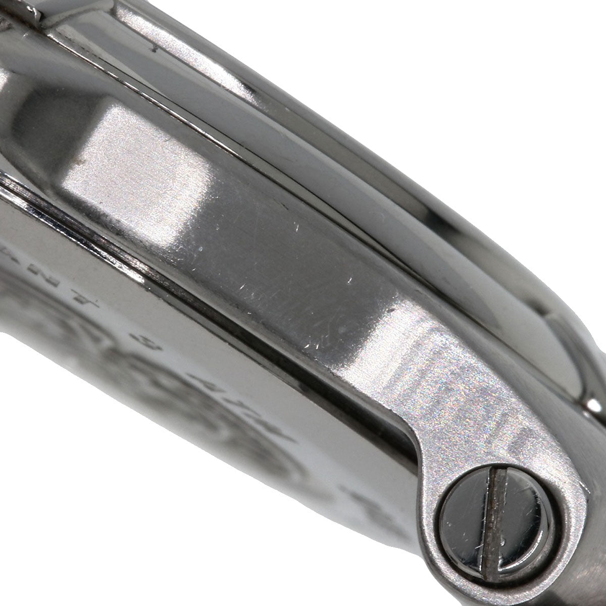GUCCI Watches Quartz 9040M Stainless Steel , Stainless Steel Silver Round face Silver dial mens Used