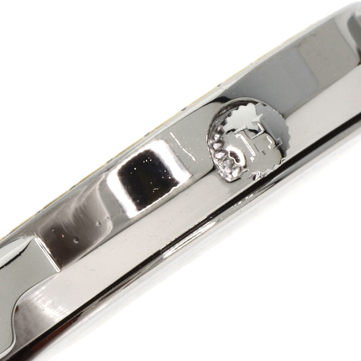 HERMES Watches Quartz Stainless Steel, Leather Silver Serie white dial Women Used