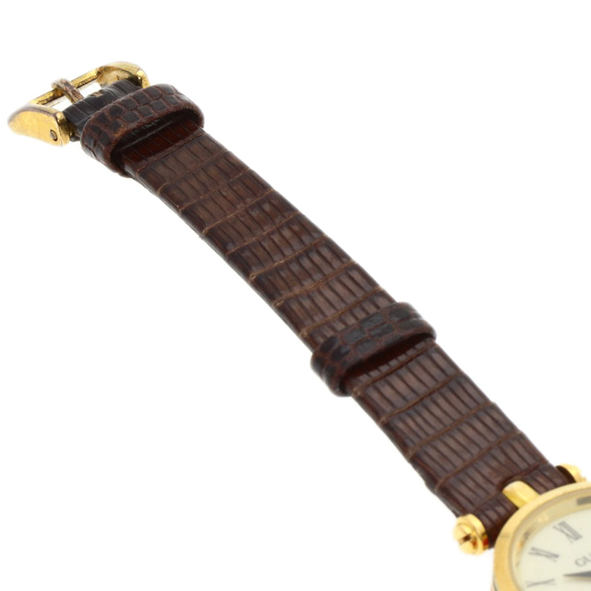 GUCCI Watches Quartz Gold Plated gold Sherry line Ivory dial