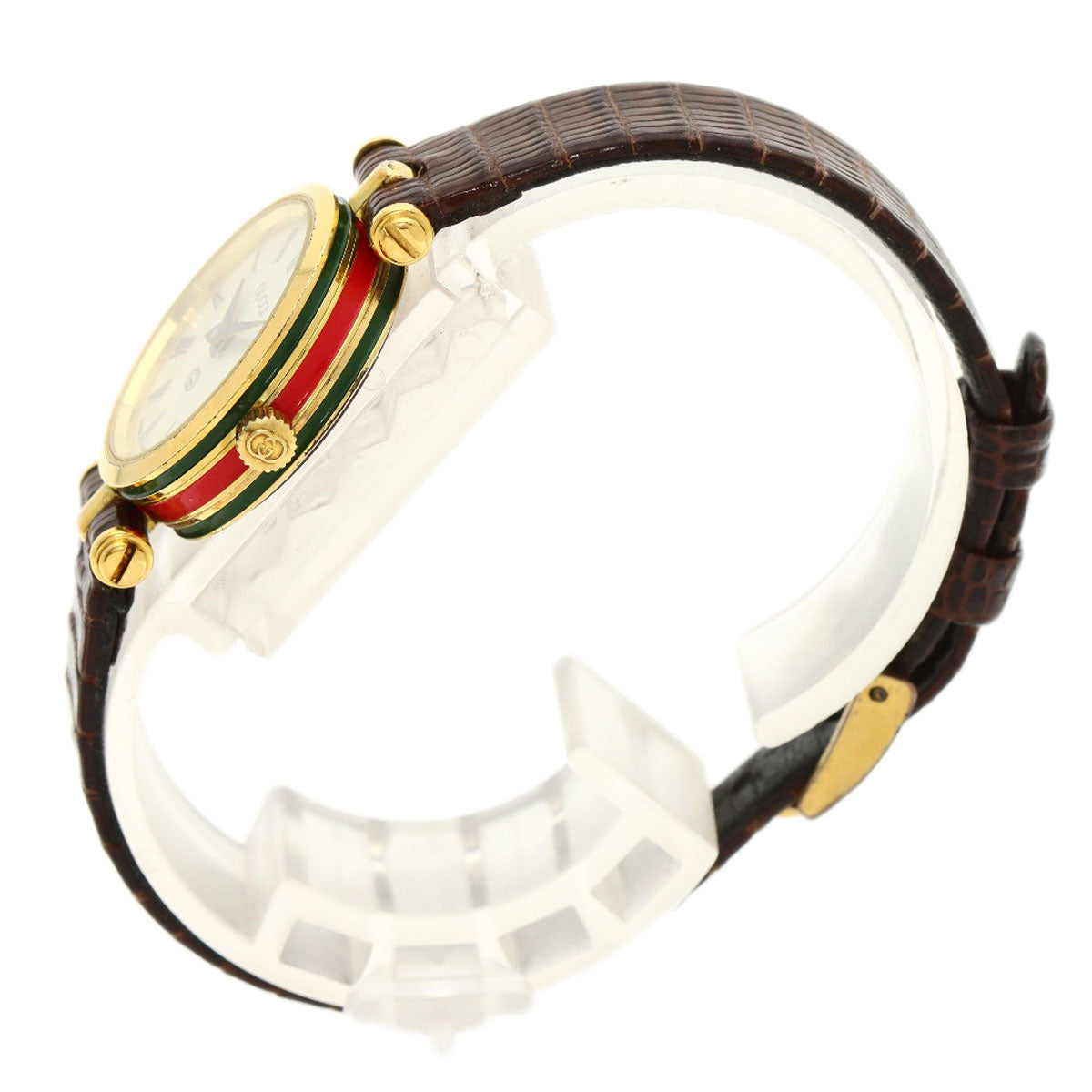 GUCCI Watches Quartz Gold Plated gold Sherry line Ivory dial