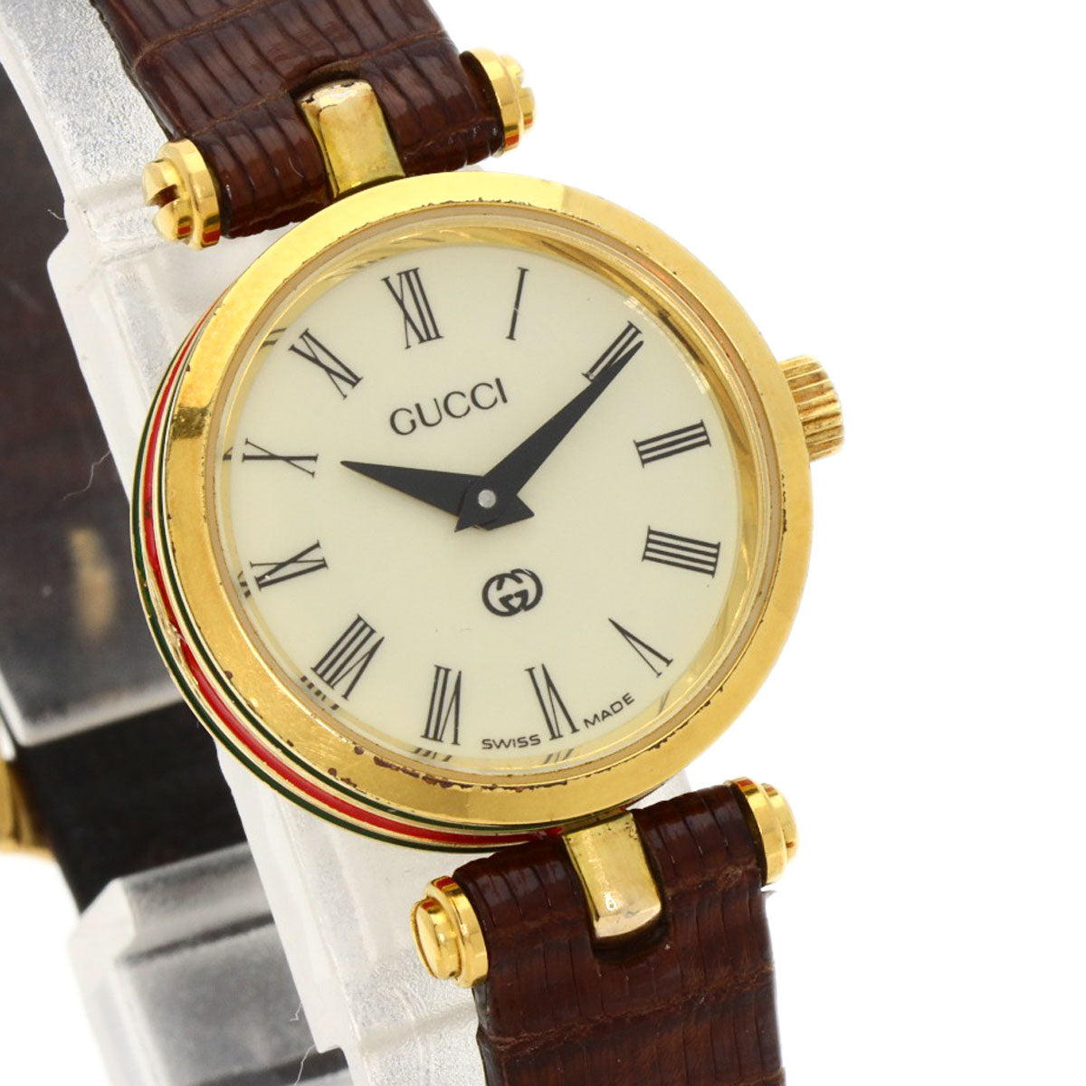 GUCCI Watches Quartz Gold Plated gold Sherry line Ivory dial