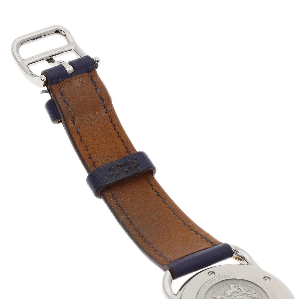 HERMES Watches Quartz AR5.220a Stainless Steel Silver Arceau white dial