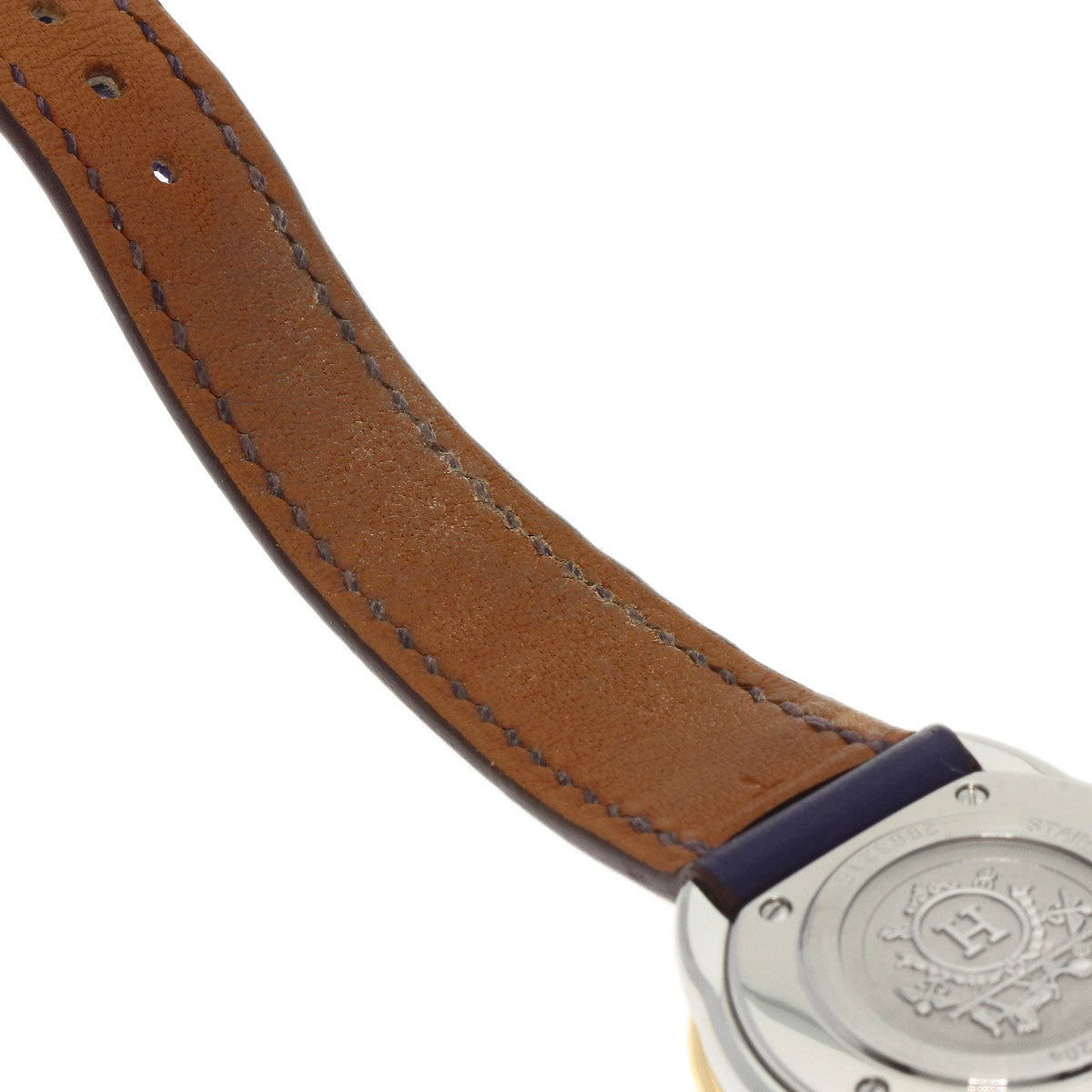 HERMES Watches Quartz AR5.220a Stainless Steel Silver Arceau white dial