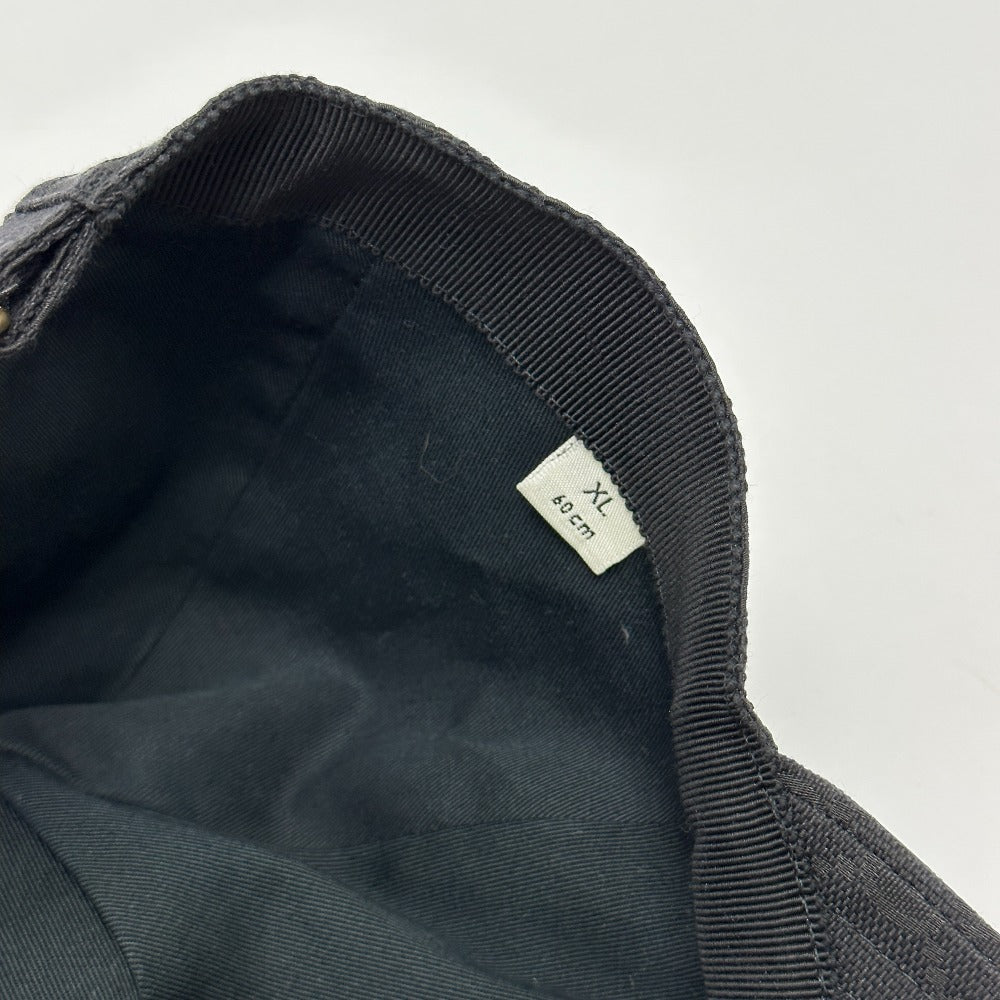GUCCI cap 627114 Nylon black Gucci Off The Grid Gucci Off the Grid GG logo mens XL Used