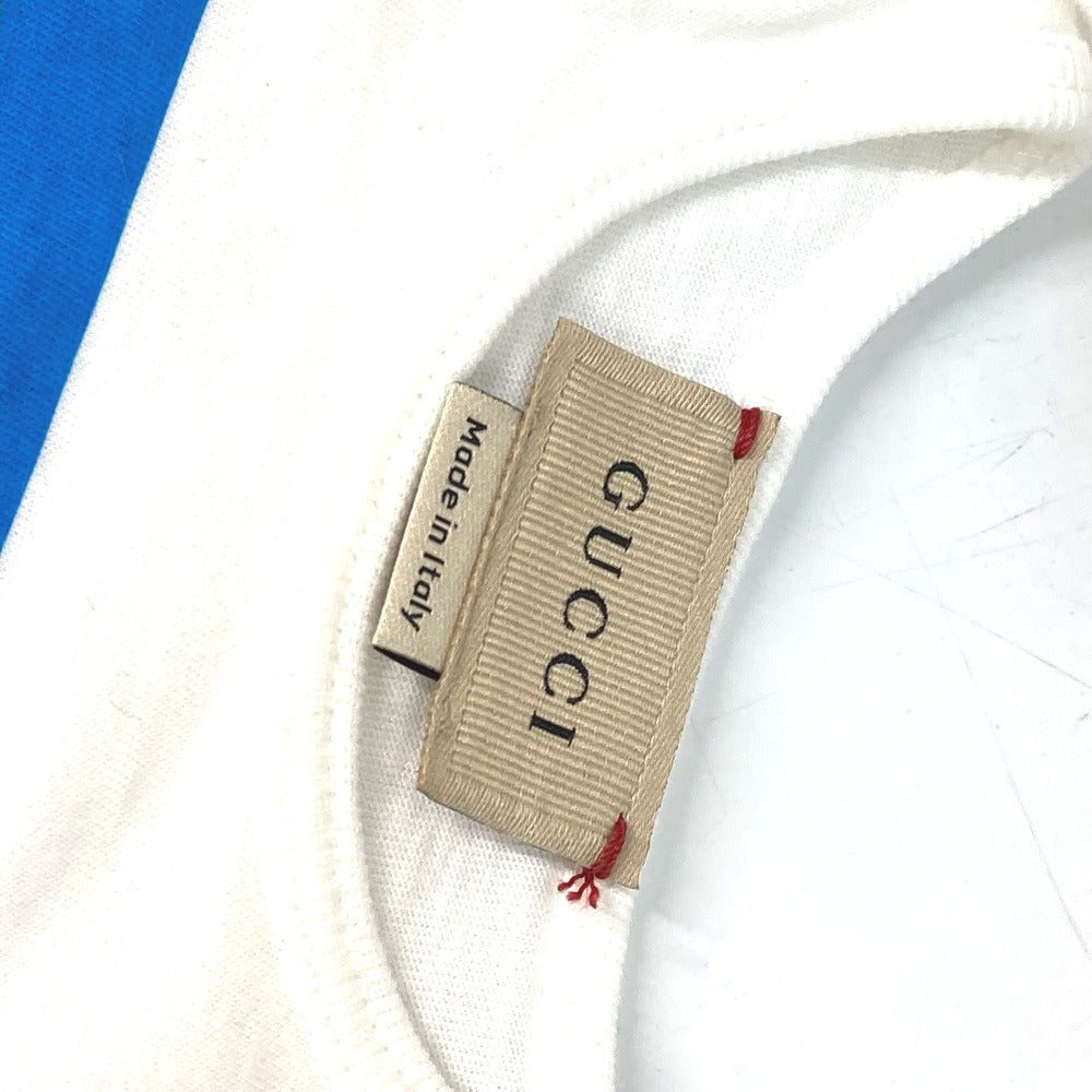 GUCCI Knit hat 516326 cotton white Baby gift baby BABY baby 3 piece gift set 9/12m