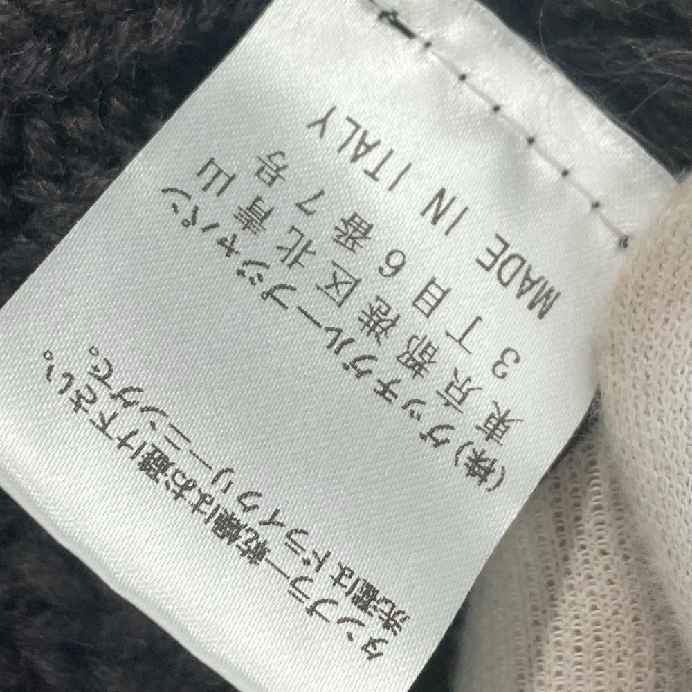 GUCCI Knit hat 300052 wool Brown GG M